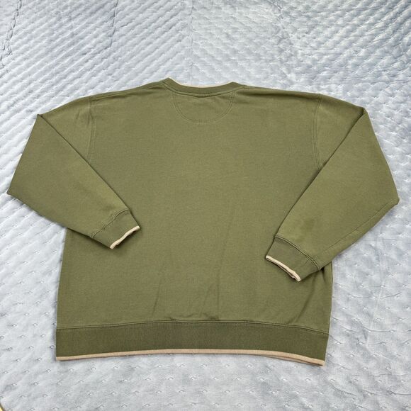 VINTAGE 90s M&C Sport Sweatshirt Mens XL Green Buck All American Hunting Outdoor - Picture 2 of 13